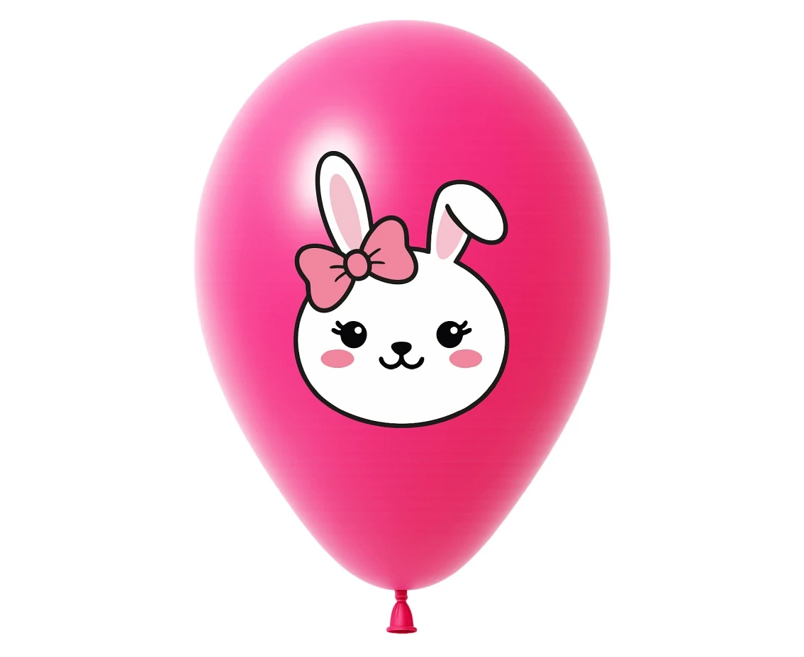 Balony Królik, 12", 5 szt.